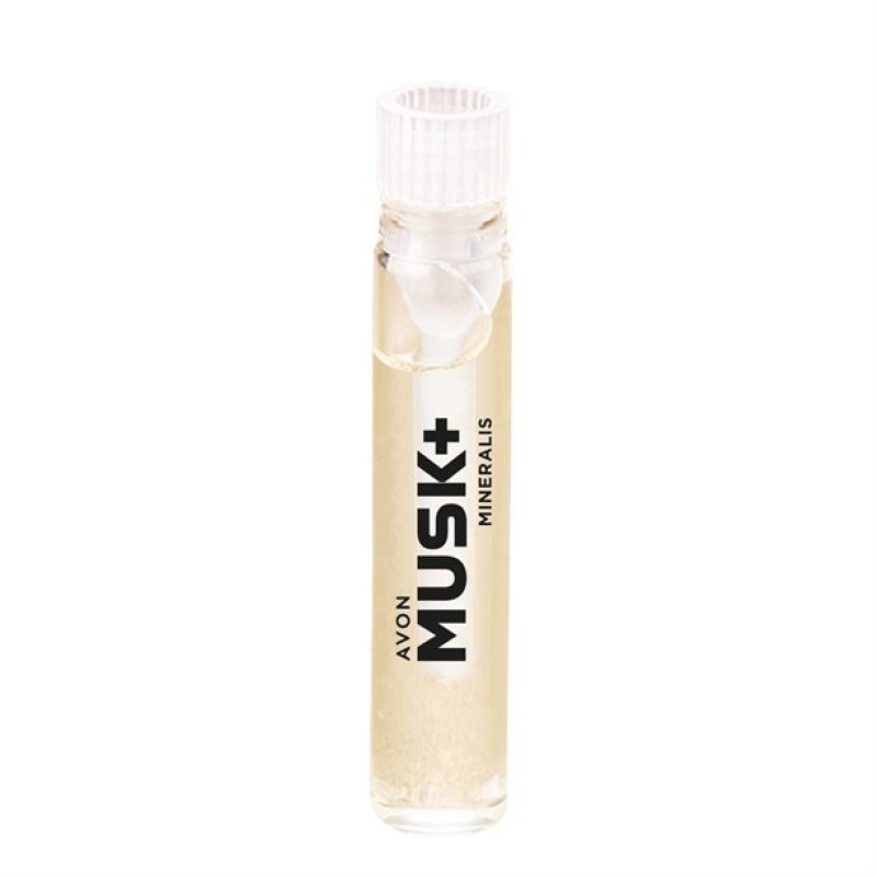 AVON Musk Minerals EdT Spray/ Karte mit Duftprobe